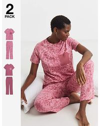 JD Williams - Value 2 Pack Pj Set - Lyst