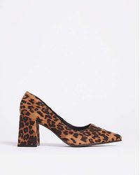 JD Williams - Block Heeled Court Shoe Eee Fit - Lyst