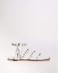 Joanna Hope - Leather Tassle Detail Sandal Eee Fit - Lyst