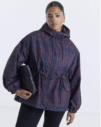 Simply Be - Hooded Swing Parka Jacket - Lyst