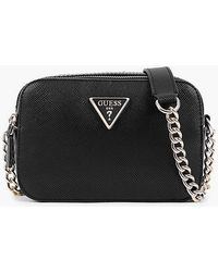 Guess - Noelle Saffiano Cross-Body Bag - Lyst
