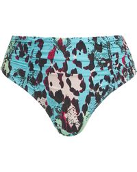 Simply Be - Sculpt Ruched Bikini Bottom - Lyst