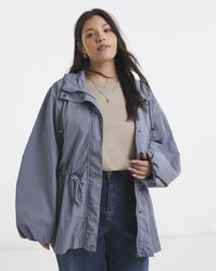 Simply Be - Waist Detail Parka - Lyst