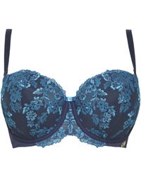 Joanna Hope - Embroidery Balcony Bra - Lyst
