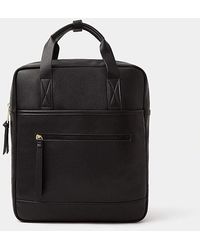 Accessorize - Faux Leather Backpack - Lyst