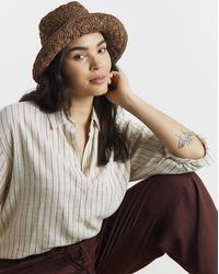 JD Williams - Crochet Bucket Hat - Lyst