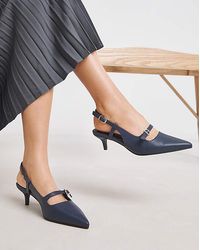 JD Williams - Pointed Slingback Shoes Ex Wide - Lyst