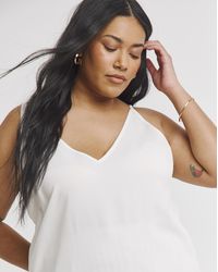 Simply Be - V Neck Cami - Lyst