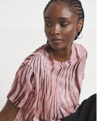 Simply Be - Mesh Relaxed Fit T-Shirt - Lyst