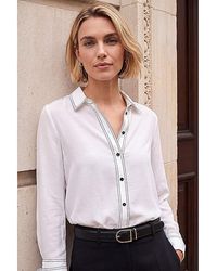Roman - Roman Contrast Stitch Shirt - Lyst