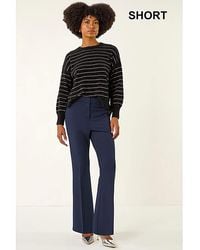 Roman Petite - Roman Short Bootcut Stretch Trousers - Lyst