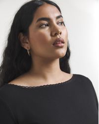 Simply Be - Lace Slash Neck Ls - Lyst