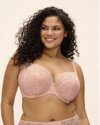 Elomi - Lucie Plunge Wired Bra Blush - Lyst
