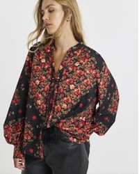 Hope & Ivy - Eva Blouse - Lyst
