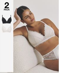 Pretty Secrets - 2 Pack Willow Bralette - Lyst