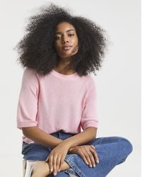Simply Be - Half Sleeve Knitted Jumper - Lyst