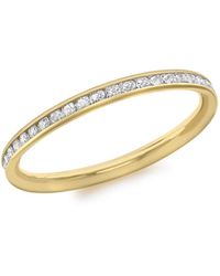 iJewel - 9Ct Band Ring - Lyst