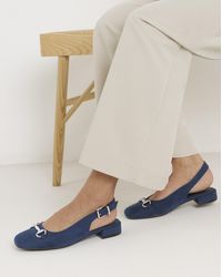 JD Williams - Slingbacks With Snaffle Trim Wide - Lyst