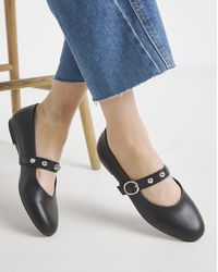 Simply Be - Ballerina Studded Mary Jane Extra Wide - Lyst