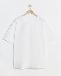 Simply Be - Broderie Pocket T-Shirt - Lyst