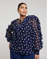 Joanna Hope - Romantic Ruffle Blouse - Lyst