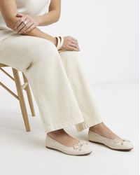Simply Be - Quilted Ballerina Shoes Extra Wide Fit - Lyst