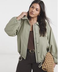 Simply Be - Lyocell Short Parka - Lyst