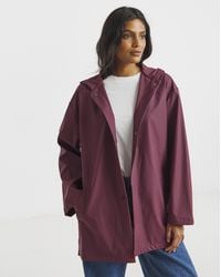 Simply Be - Short Rubberised Mac - Lyst
