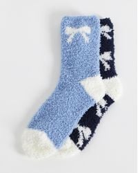 Pretty Secrets - 2Pk Cosy Socks - Lyst