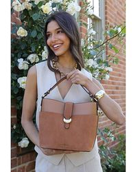 LUELLA GREY LONDON - Luella Indra Tan Crossbody - Lyst