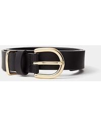 Accessorize - Buckle Leather Belt - Lyst