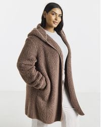 Pretty Secrets - Supersoft Borg Cardigan - Lyst
