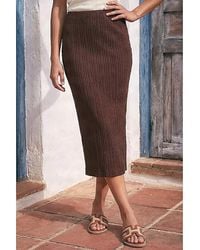 Roman - Roman Textured Pencil Stretch Skirt - Lyst
