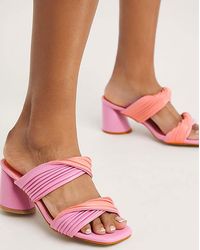 Simply Be - Twist Strap Mule Sandal Ex Wide - Lyst