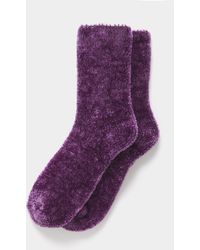 Pretty Secrets - Chenille Cosy Socks - Lyst