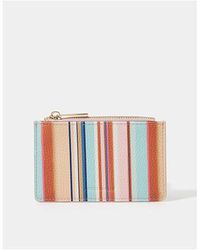 Accessorize - Stripe Card Holder - Lyst