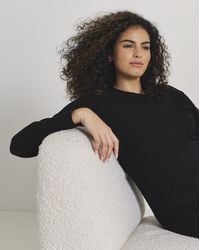 Pretty Secrets - Thermal Brushed Fleece Long Sleeve Top - Lyst