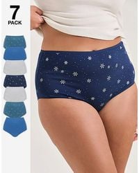 Pretty Secrets - 7 Pack Full Fit Knickers - Lyst