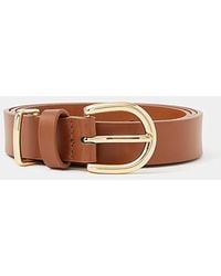 Accessorize - Buckle Leather Belt - Lyst