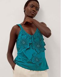 Monsoon - Rosalie Sleeveless Floral Top - Lyst