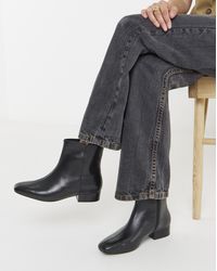 JD Williams - Leather Ankle Boots Eee Fit - Lyst