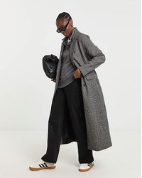 Simply Be - Slim Maxi Column Coat - Lyst
