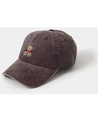 Accessorize - Teddy Bear Denim Cap - Lyst
