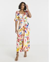 Twisted Wunder - Tropical Midaxi Dress - Lyst
