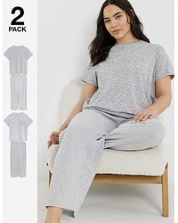 Pretty Secrets - Value 2 Pack Pyjamas - Lyst