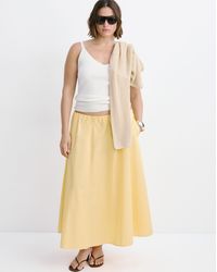 Mango - Flared Cotton Skirt - Lyst