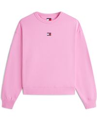 Tommy Hilfiger - Boxy Badge Sweatshirt - Lyst