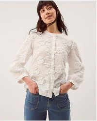 Monsoon - Blair Floral Embroidered Blouse - Lyst
