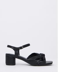 JD Williams - Volume Twist Block Heel Sandal Eee Fit - Lyst