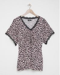 Simply Be - Angel Sleeve Ruched Top - Lyst